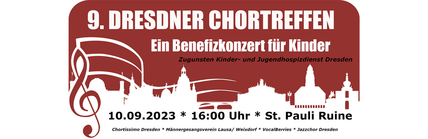 9. Dresdner Chortreffen in der TheaterRuine St. Pauli Dresden
